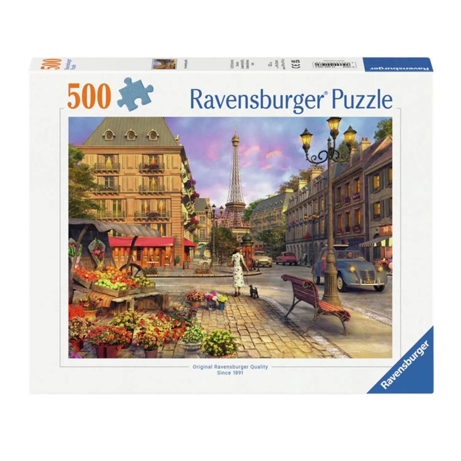 Ravensburger Legpuzzel Wandeling Door Parijs, 500st. Sale