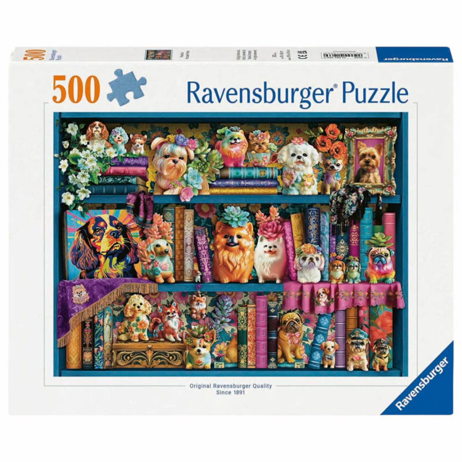 Ravensburger Legpuzzel Waardevolle Porseleinen Honden- 500st. Online