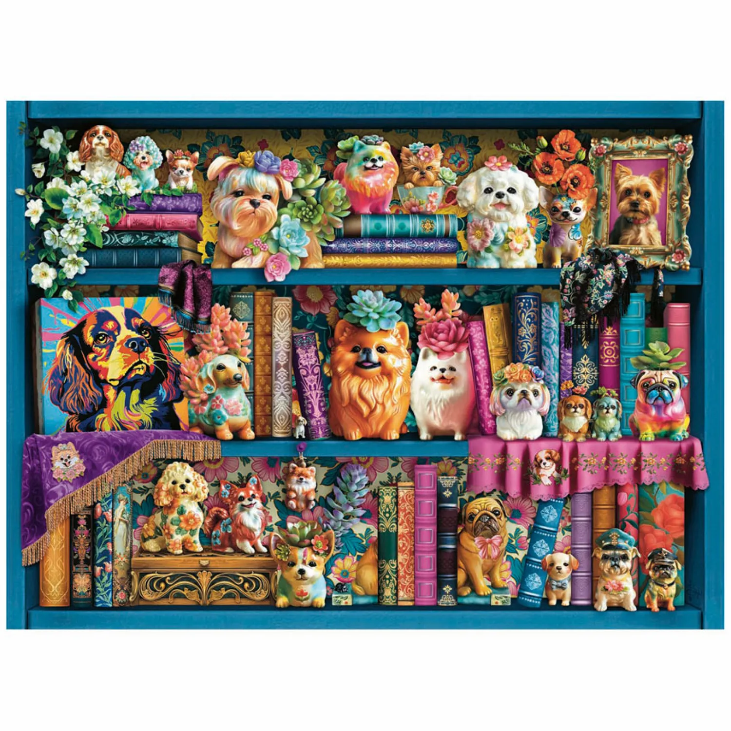 Ravensburger Legpuzzel Waardevolle Porseleinen Honden- 500st. Online