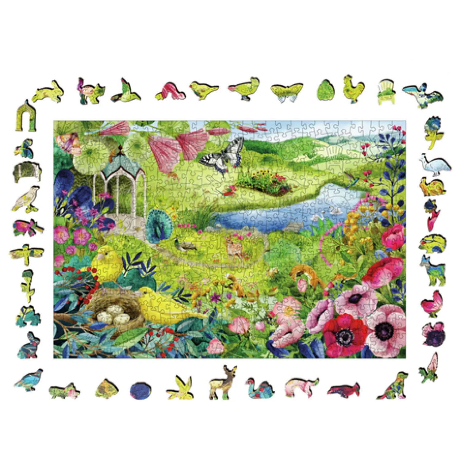 Legpuzzel Wilde Tuin, 500st.-Ravensburger Discount