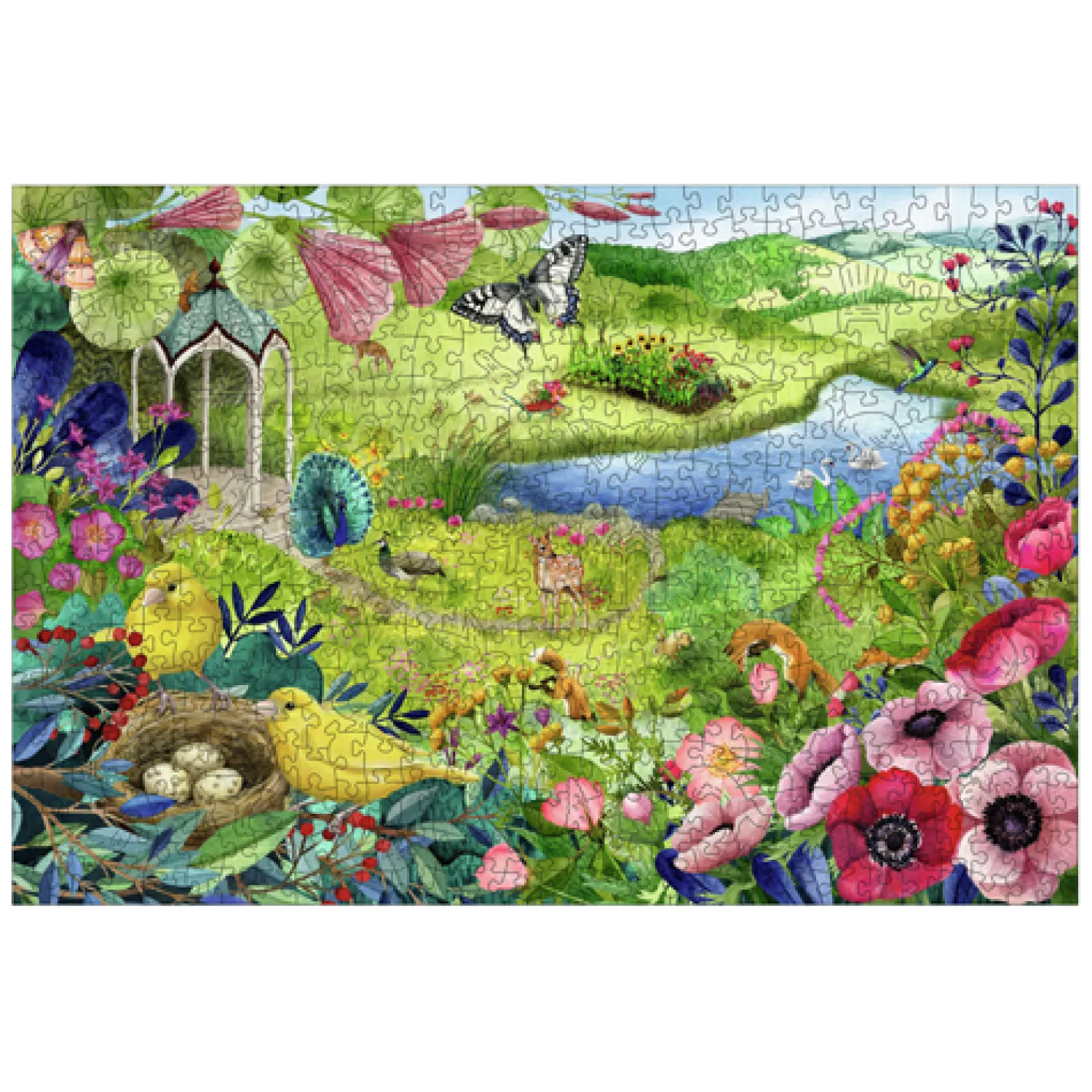 Legpuzzel Wilde Tuin, 500st.-Ravensburger Discount