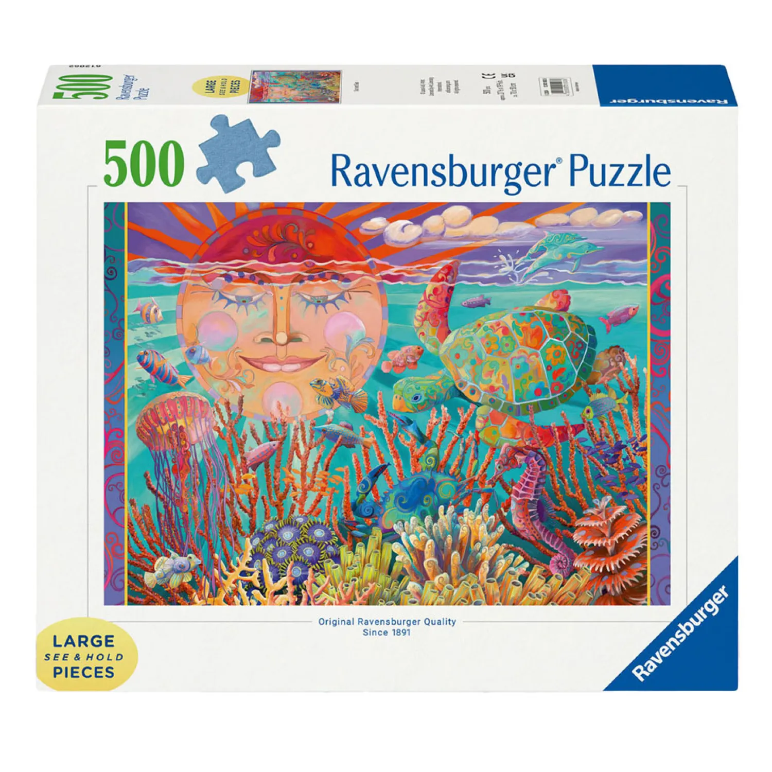 Legpuzzel Zon en Zee, 500st.>Ravensburger Sale