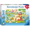 Lievelingsdino's Puzzel, 2x12st.-Ravensburger Outlet
