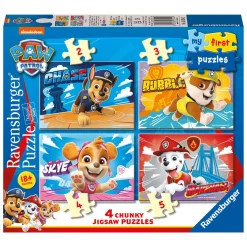 Ravensburger Mijn Eerste Puzzels PAW Patrol, 4in1 Best