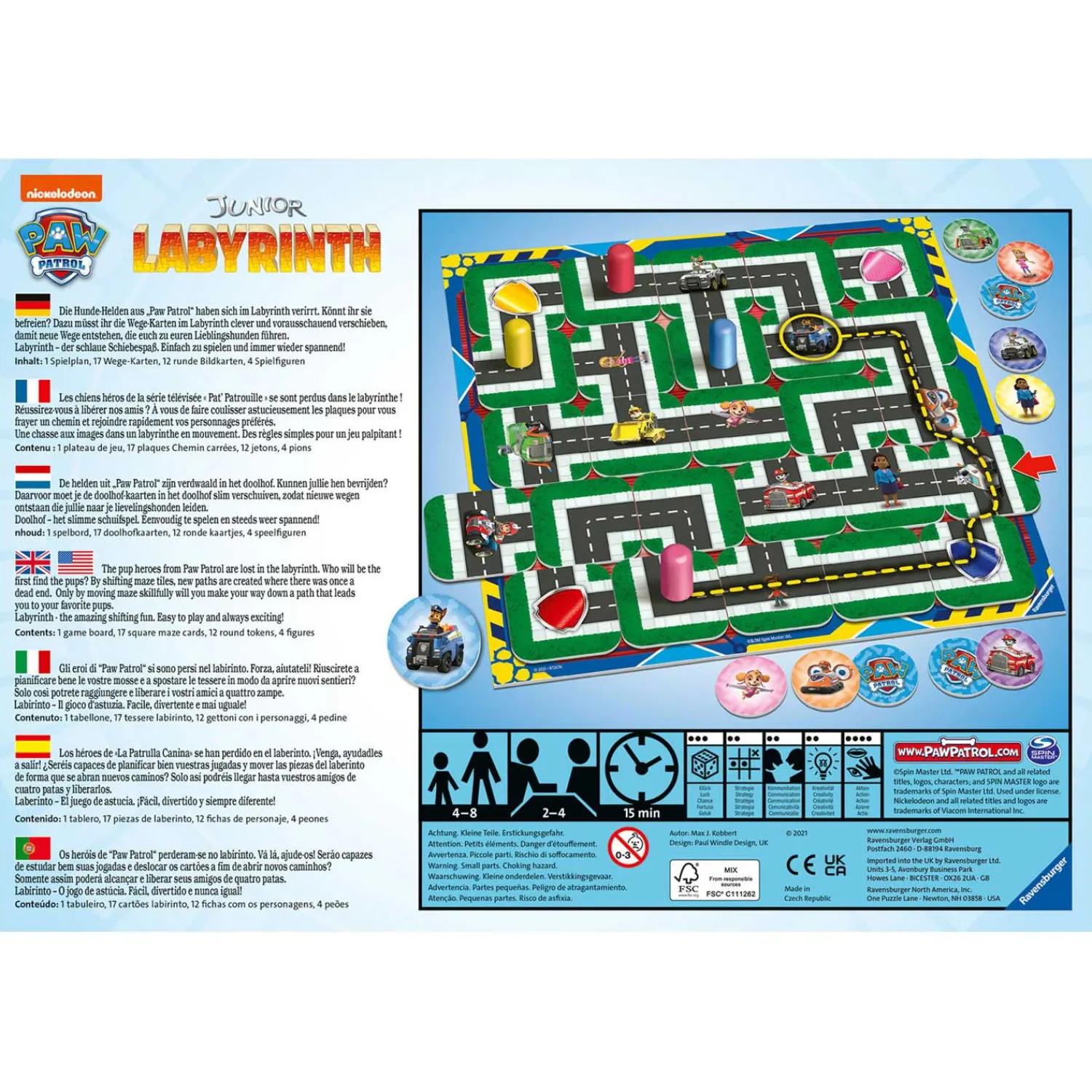 PAW Patrol Junior Labyrinth>Ravensburger Hot