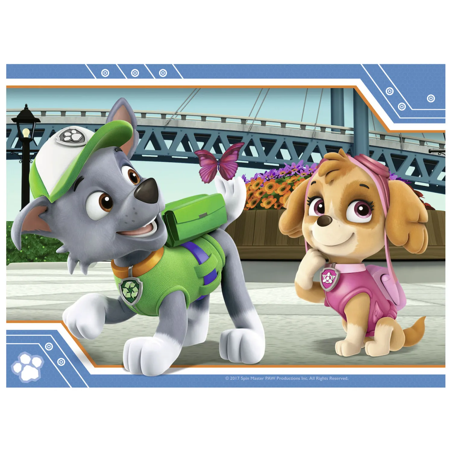PAW Patrol Puzzel, 4in1-Ravensburger Hot