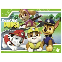 PAW Patrol Puzzel, 4in1-Ravensburger Hot