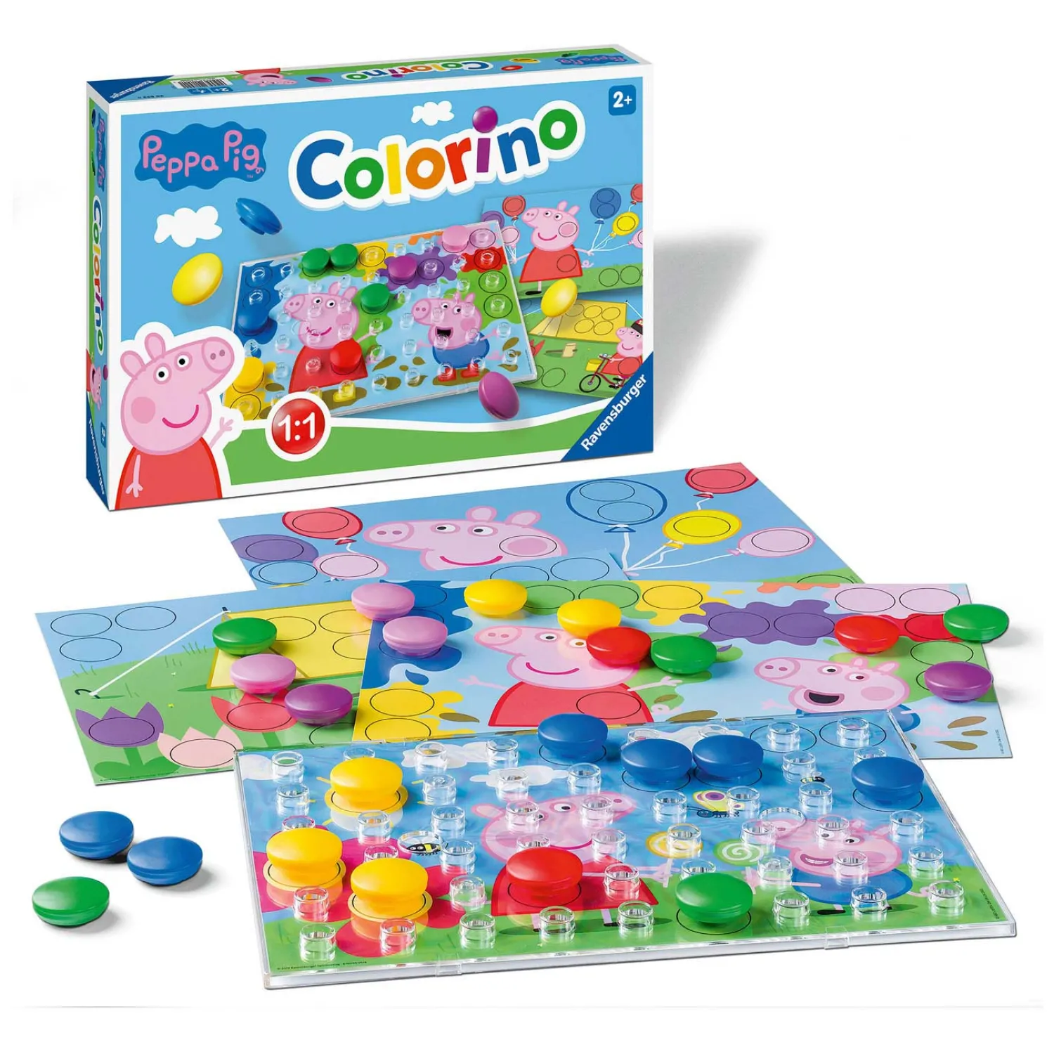 Ravensburger Peppa Pig Colorino Kinderspel New