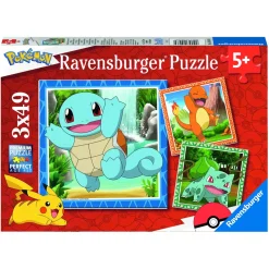Pokémon: Charmander, Bulbasaur and Squirtle-Ravensburger Online