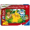 Puzzel - Pikachu en zijn Vrienden, 2x24st.-Ravensburger Clearance