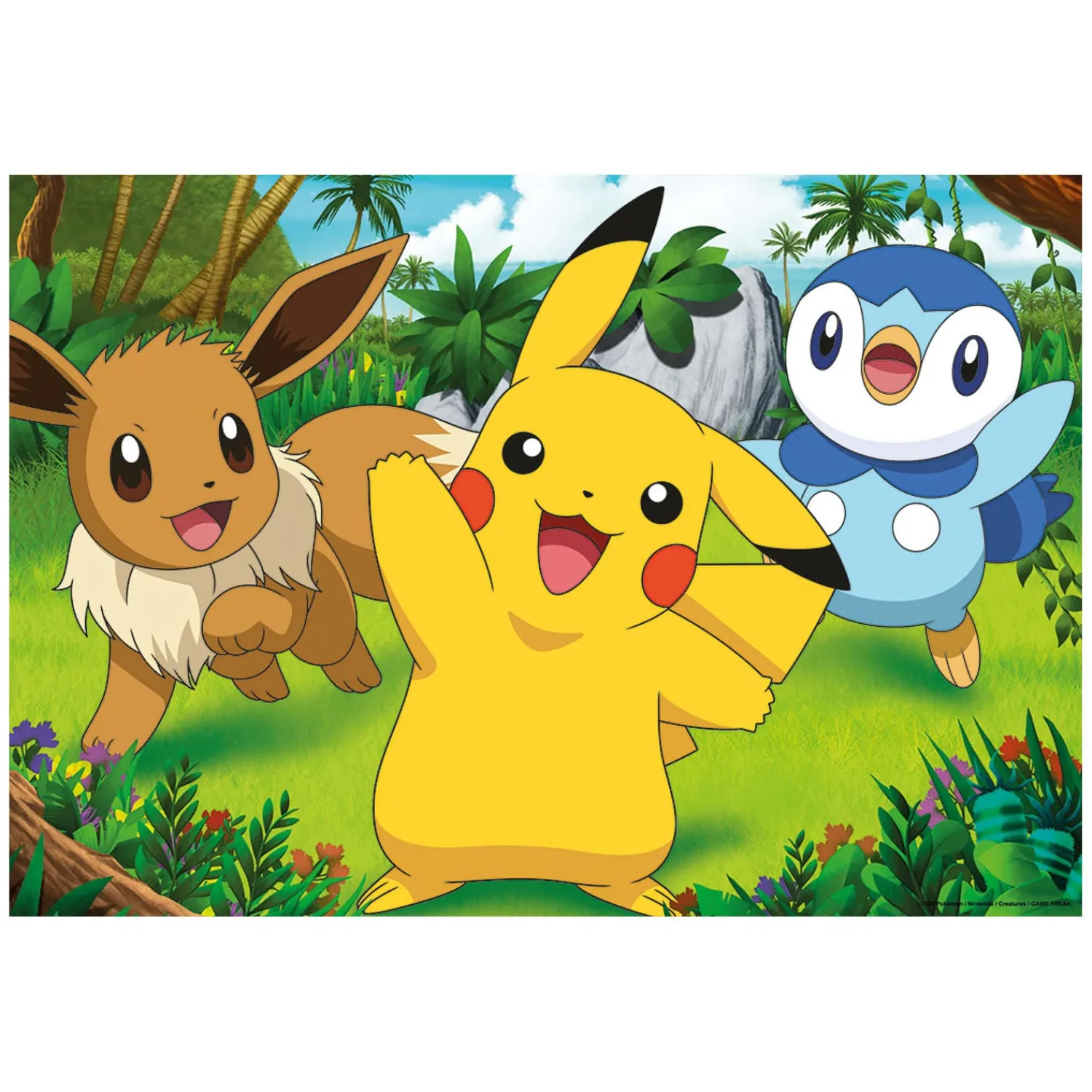Puzzel - Pikachu en zijn Vrienden, 2x24st.-Ravensburger Clearance