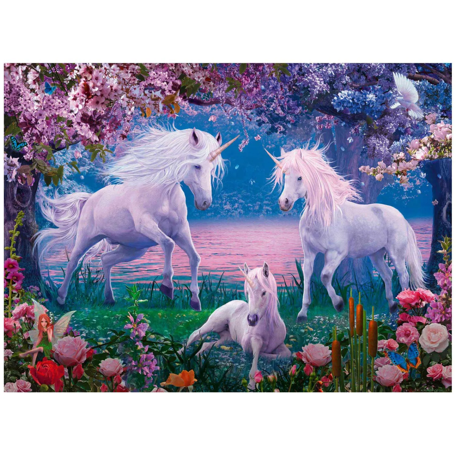 Puzzel Betoverende Eenhoorns, 100st. XXL>Ravensburger Sale