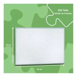 Puzzel Lijst 500 Stukjes Puzzel Wit-Ravensburger Hot