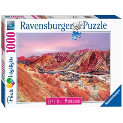 Puzzel Regenboogbergen, China, 1000st.-Ravensburger Discount