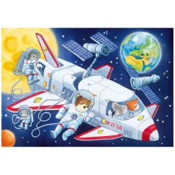 Ravensburger Puzzel Reis door de Ruimte, 2x24st. Discount