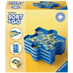 Ravensburger Puzzle Sort and Go - Puzzelsorteerder - 8st. Hot