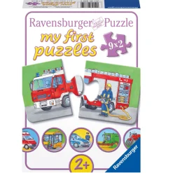 Special Voertuigen puzzel, 9x2st.-Ravensburger Best
