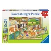 Ravensburger Vrolijk Boerderijleven, 2 x 24st. Discount