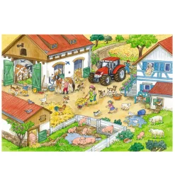 Ravensburger Vrolijk Boerderijleven, 2 x 24st. Discount