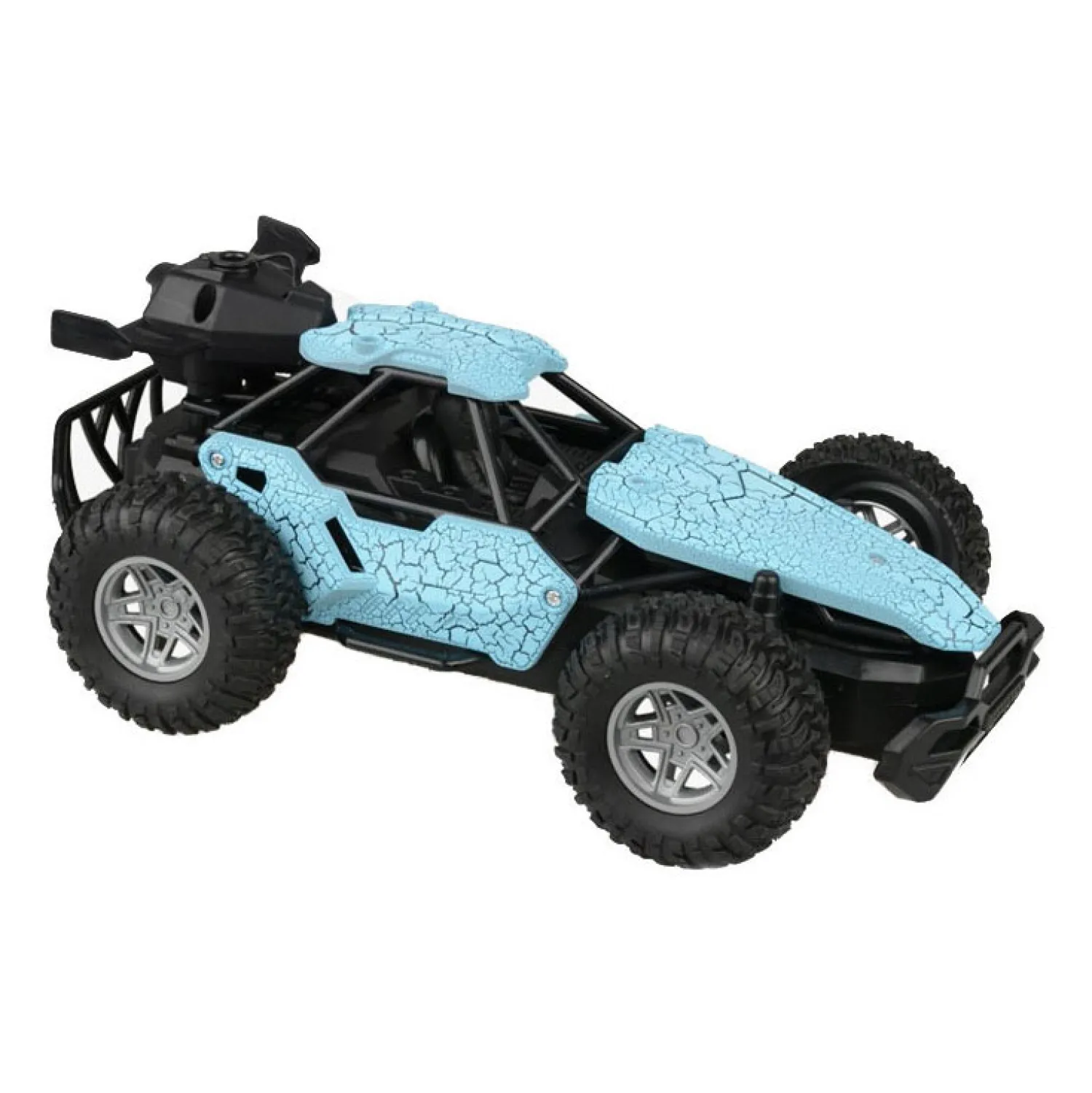 RC Bestuurbare Auto met Rookfunctie - Blauw Discount