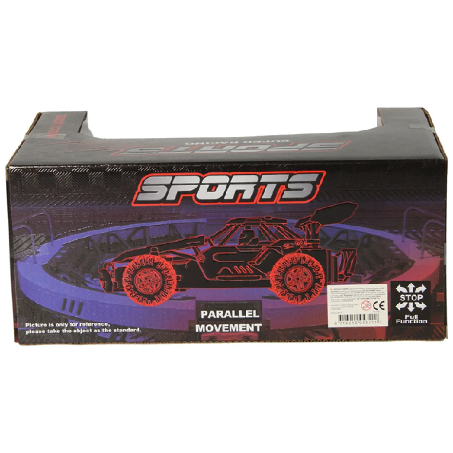 RC Bestuurbare Auto met Rookfunctie - Blauw Discount