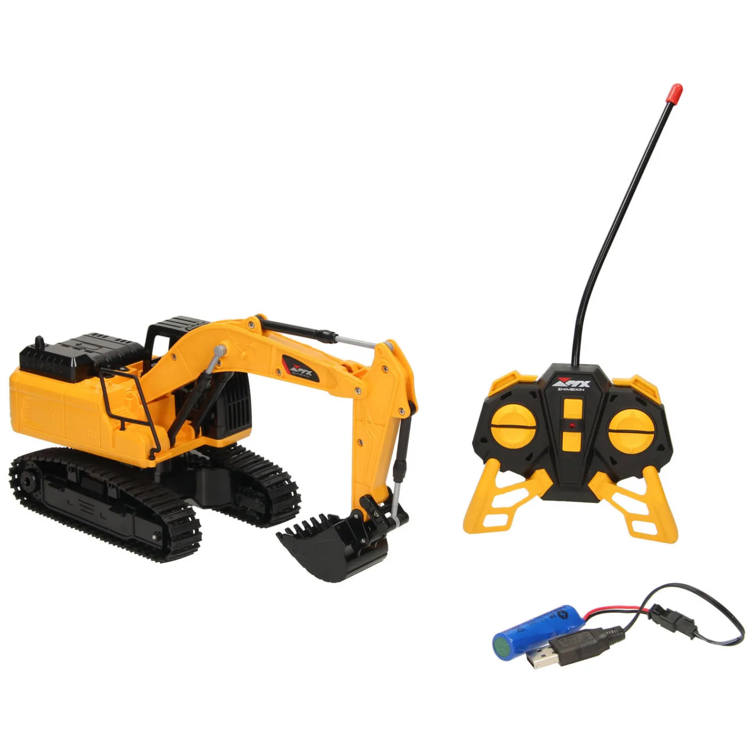 RC Bestuurbare Graafmachine met Rupsbanden 1:24- Sale