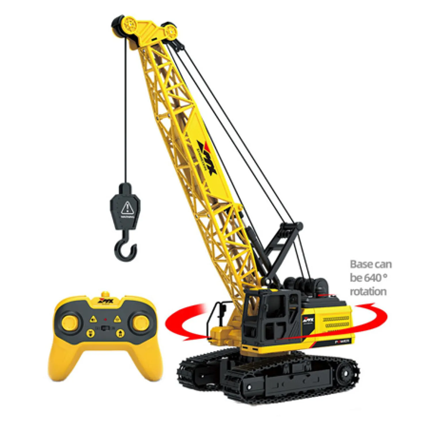 RC Bestuurbare Hijskraan op Rupsbanden> Online