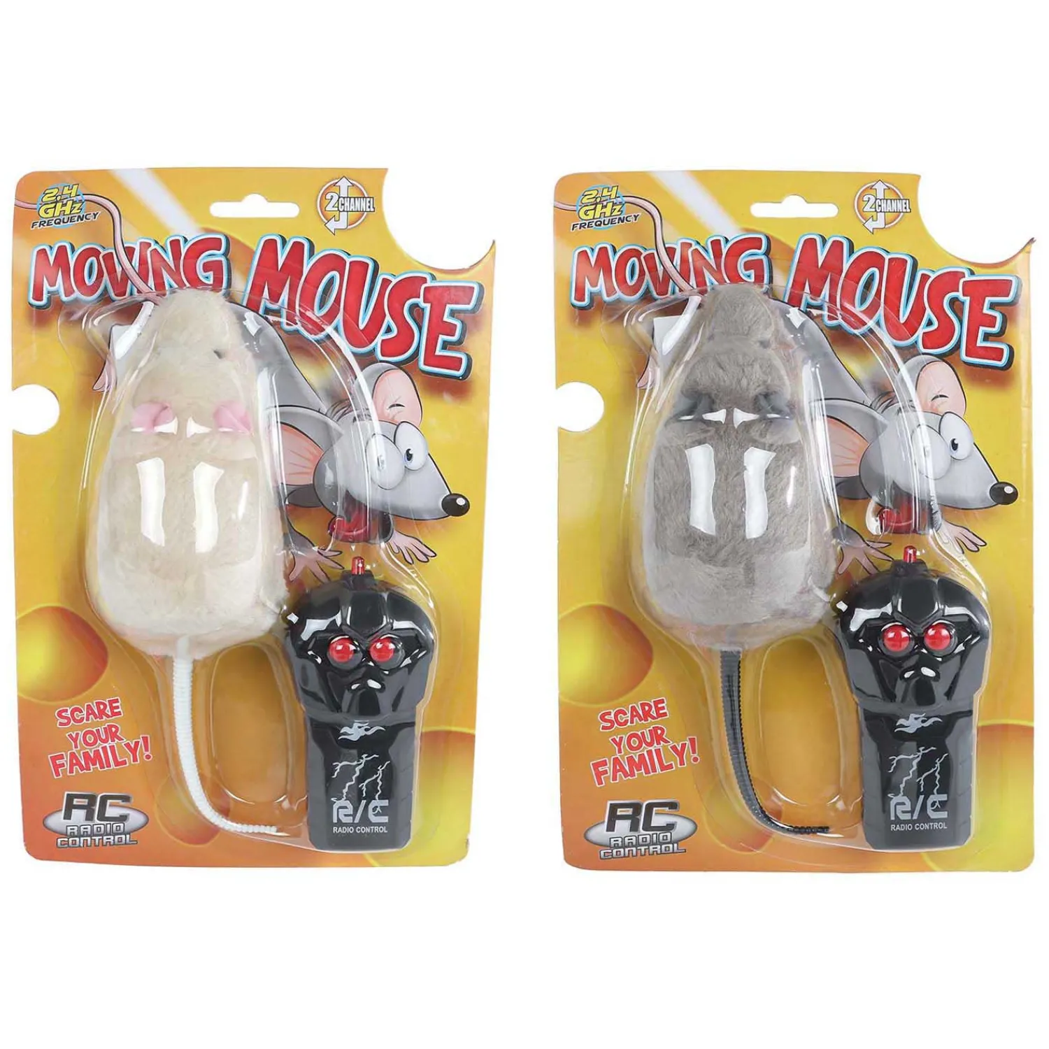 RC Muis met Afstandbediening, 15cm- Hot