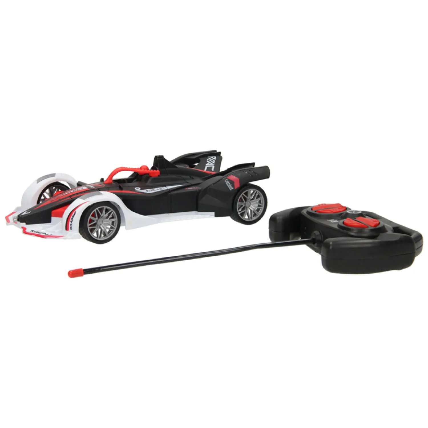 RC Racer Rood/Zwart Bestuurbare Auto