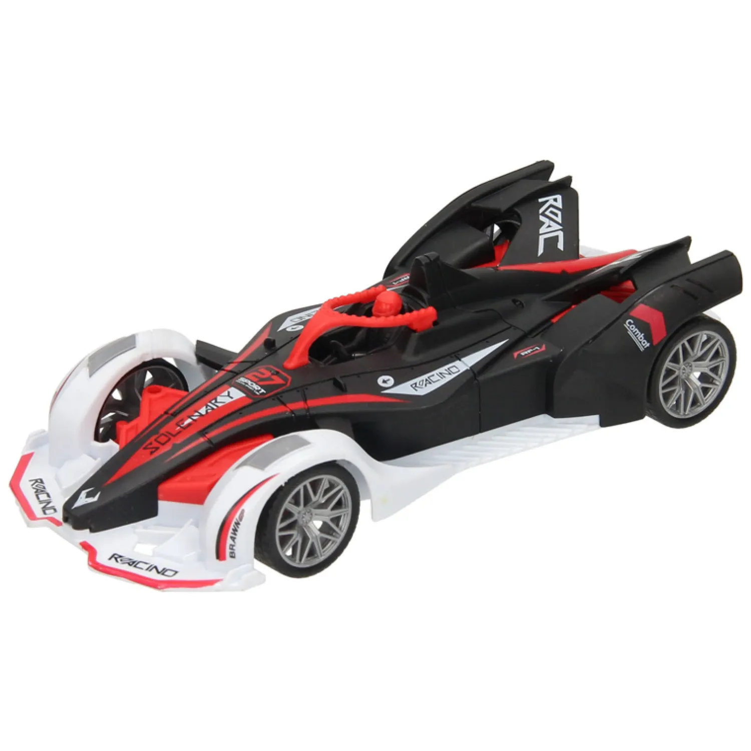 RC Racer Rood/Zwart Bestuurbare Auto