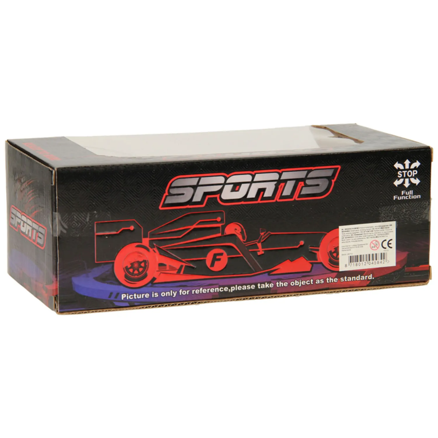 RC Racer Rood/Zwart Bestuurbare Auto