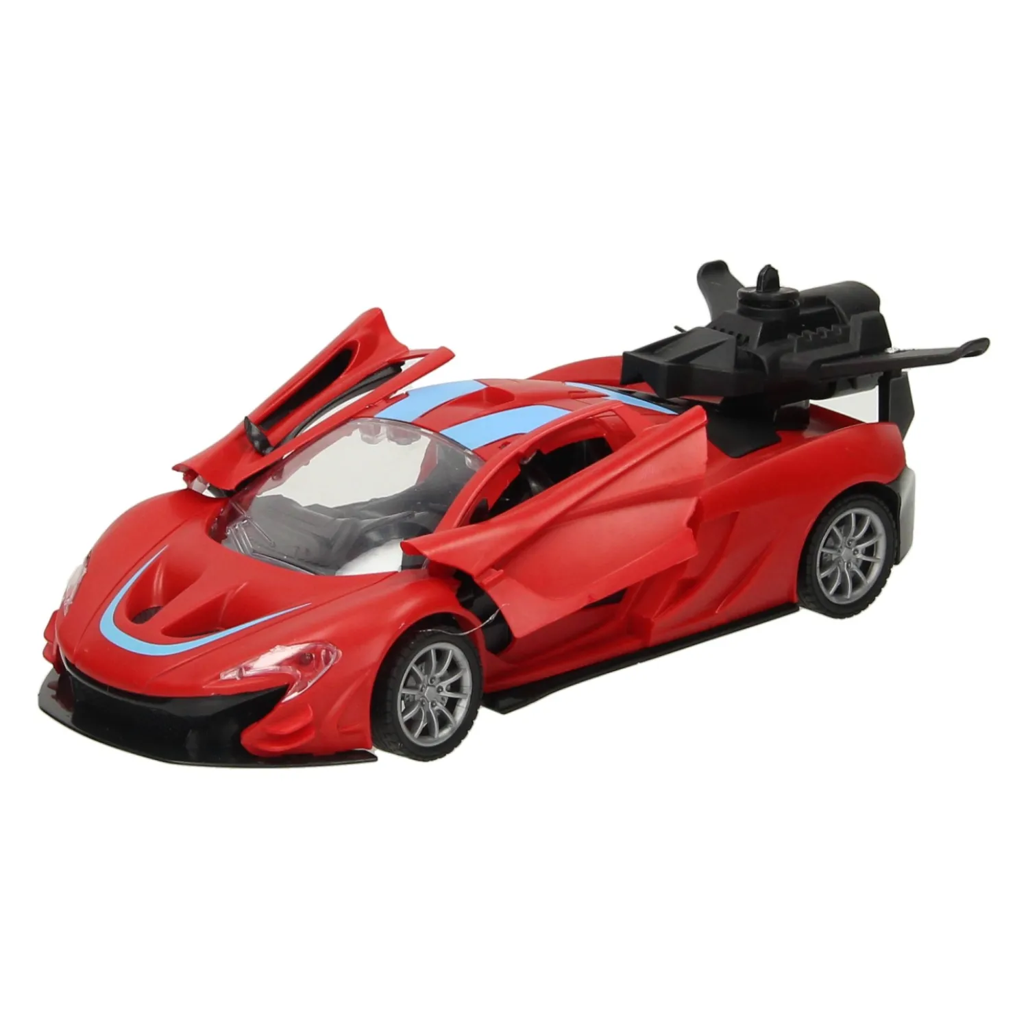 RC Sportwagen met Stoomfunctie Rood- Sale