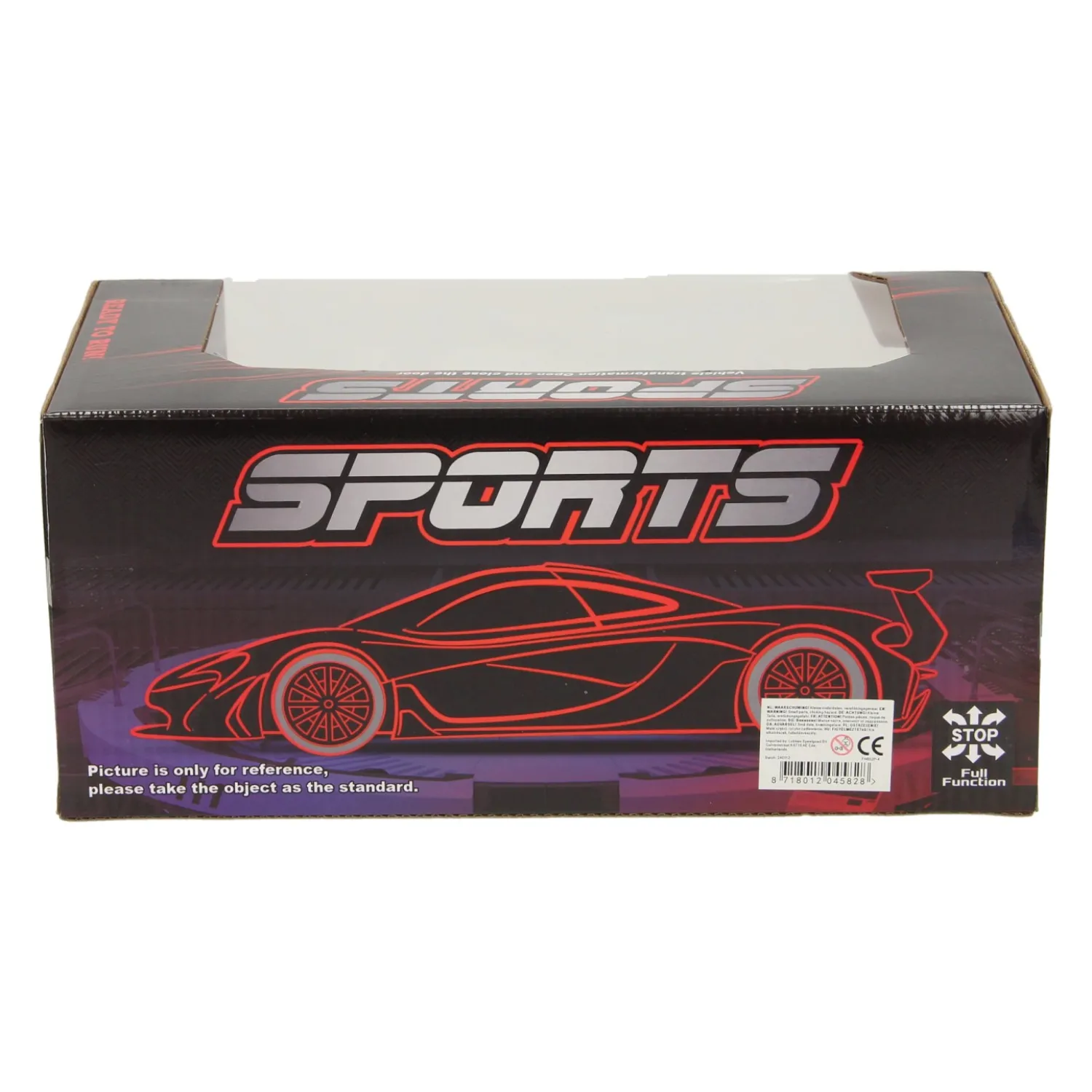 RC Sportwagen met Stoomfunctie Rood- Sale