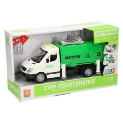 Recyclewagen met Licht en Geluid Hot