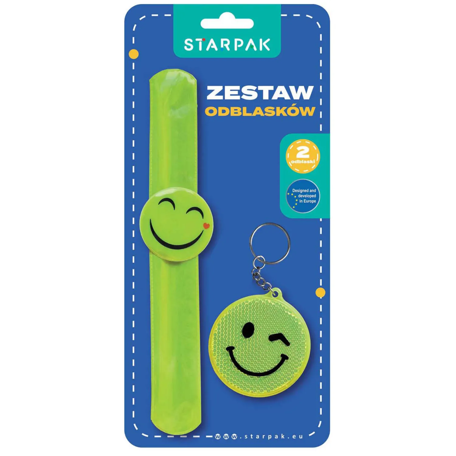 Reflecterende Klaparmband en Sleutelhanger Sale