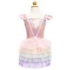 Regenboog Tutu Verkleedjurk, Roze, 5-6jr>Great Pretenders Clearance