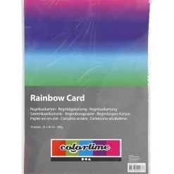 Creativ Company Regenboogpapier A4 180gr, 10 Vellen New