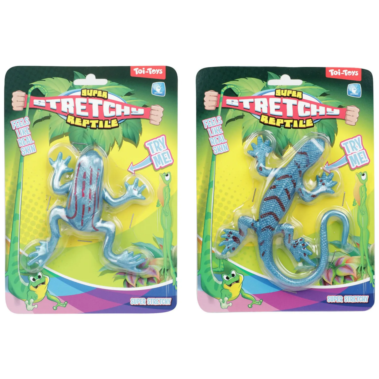 Toi-Toys Rekbare Kikker/Hagedis Discount