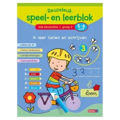 Reuzeleuk speel- en leerblok  Ik leer tellen en schrijven 5->Deltas Online