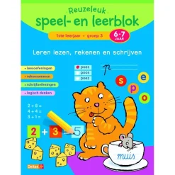 Reuzeleuk Speel- en Leerblok Lezen, Rekenen en Schrijven-Deltas Best