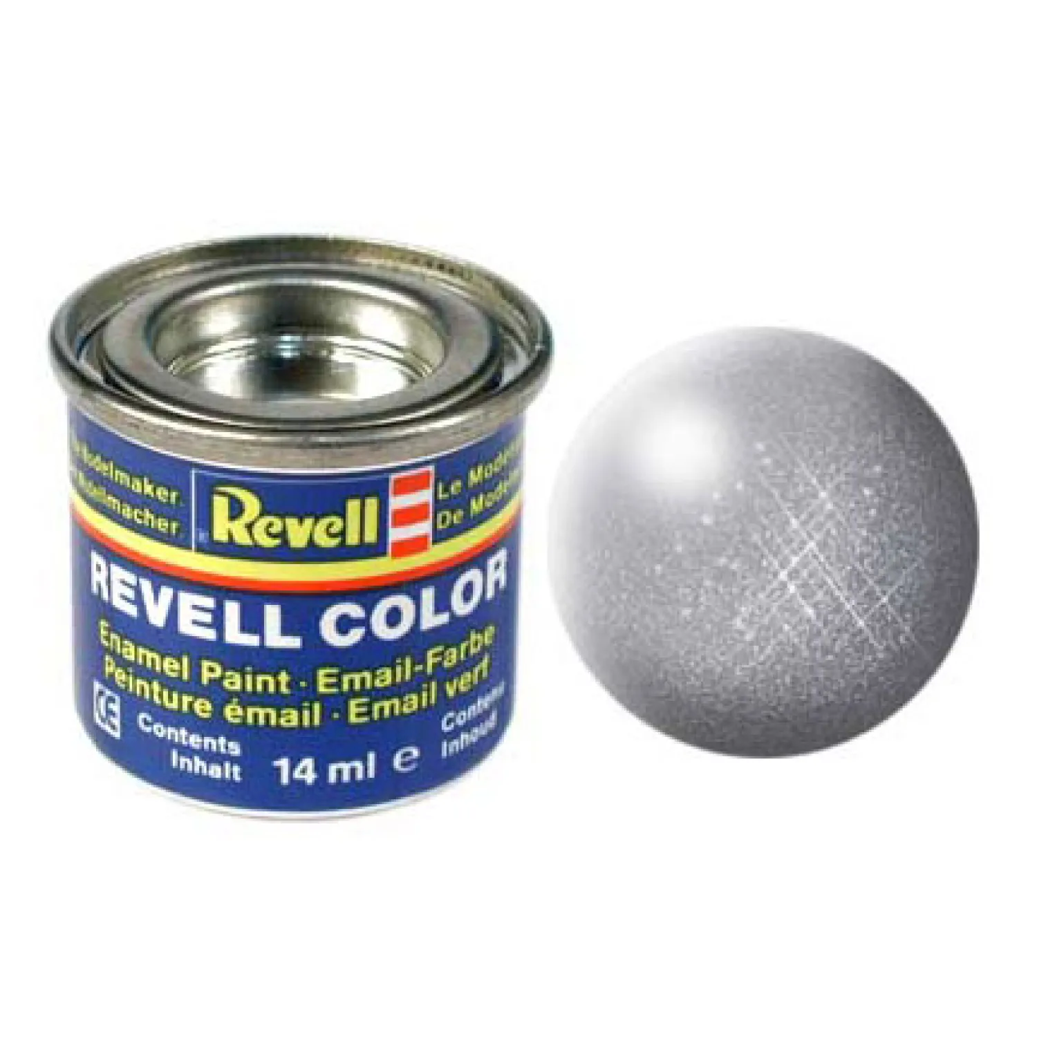 Revell Email Verf # 91 - IJzer, Metallic New