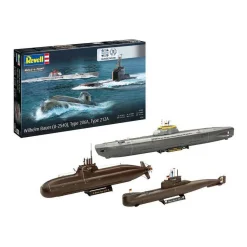 Modelbouwpakket - 70 Years Bundeswehr-Wilhelm Bauer,Type 206A,Class2 1:144 - 154dlg.><noscript><img width=