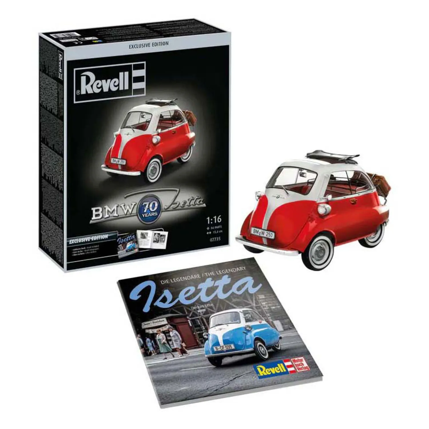 Modelbouwpakket - BMW Isetta 250 - 70 Years of the Isetta 1:16 - 94dlg.>Revell Sale