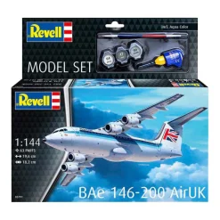 Modelbouwpakket - BAe 146-200 AirUK 1:144 - 63dlg.-Revell Best