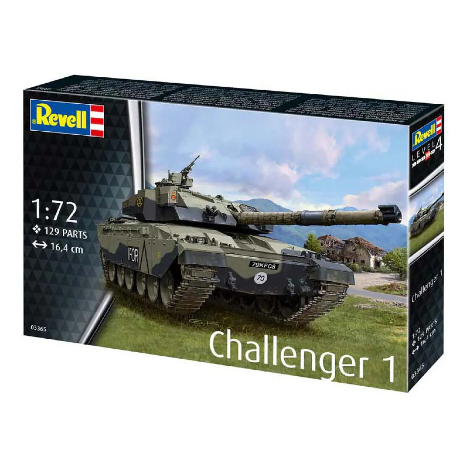 Modelbouwpakket - Challenger 1 1:72 - 129dlg.-Revell