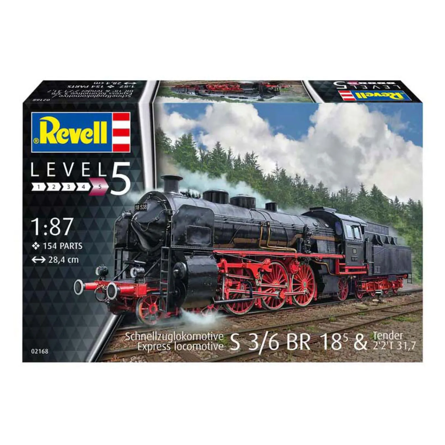 Modelbouwpakket - Express Locomotive 1:87 - 154dlg.>Revell Best