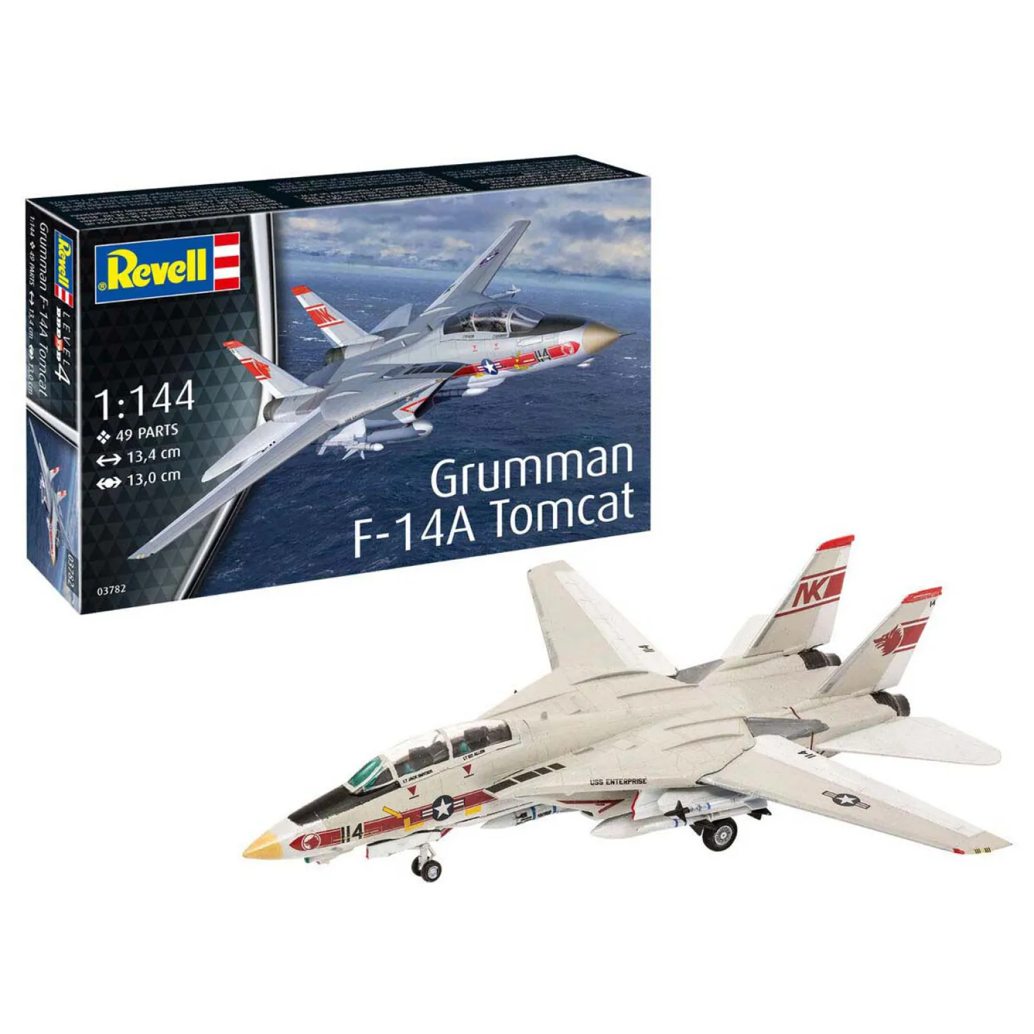 Modelbouwpakket - Grumman F-14A Tomcat 1:144 - 49dlg.-Revell