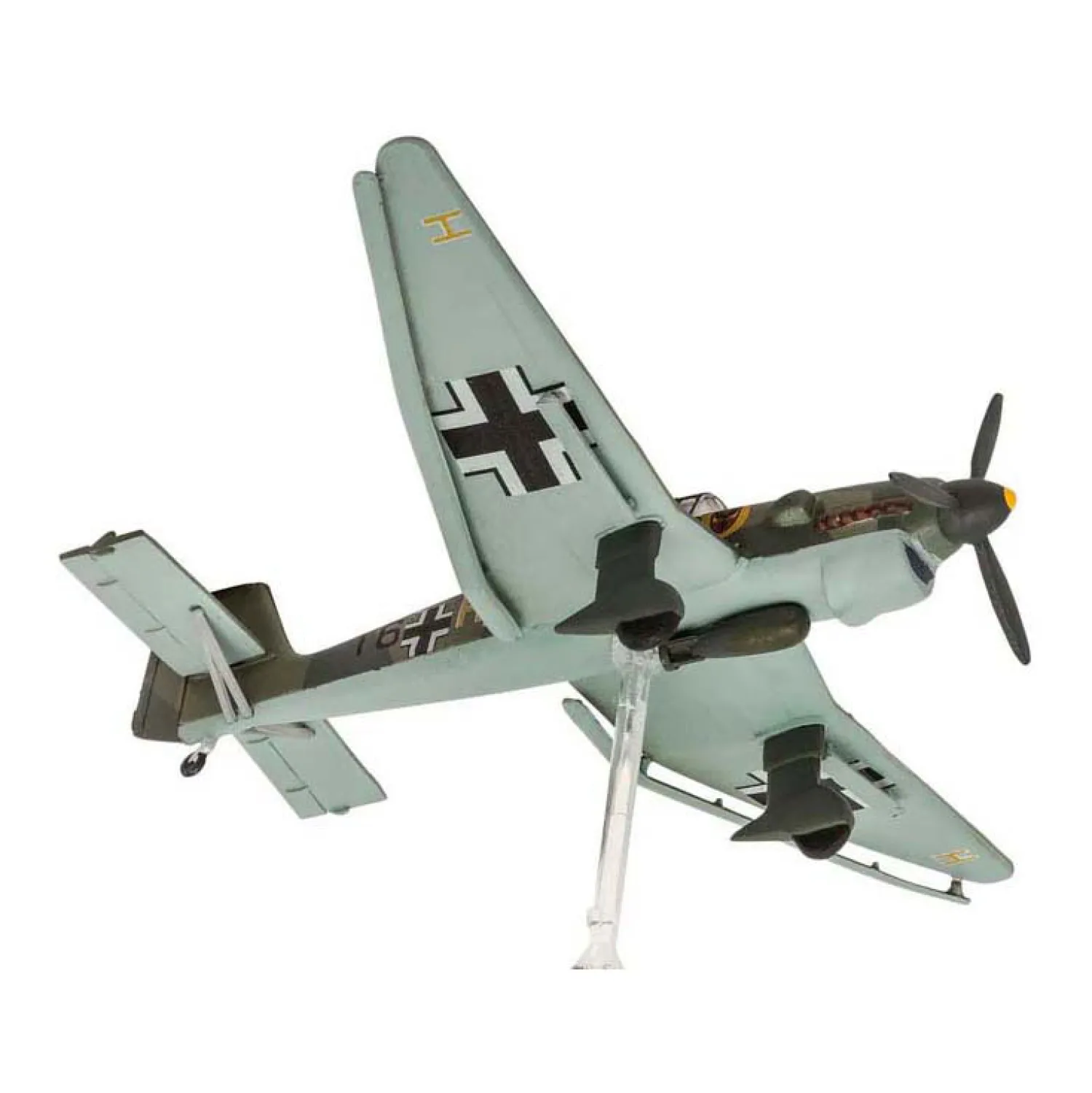Modelbouwpakket - Messerschmitt Bf109E & Junkers Ju87B 1:144 - 39dlg.>Revell New
