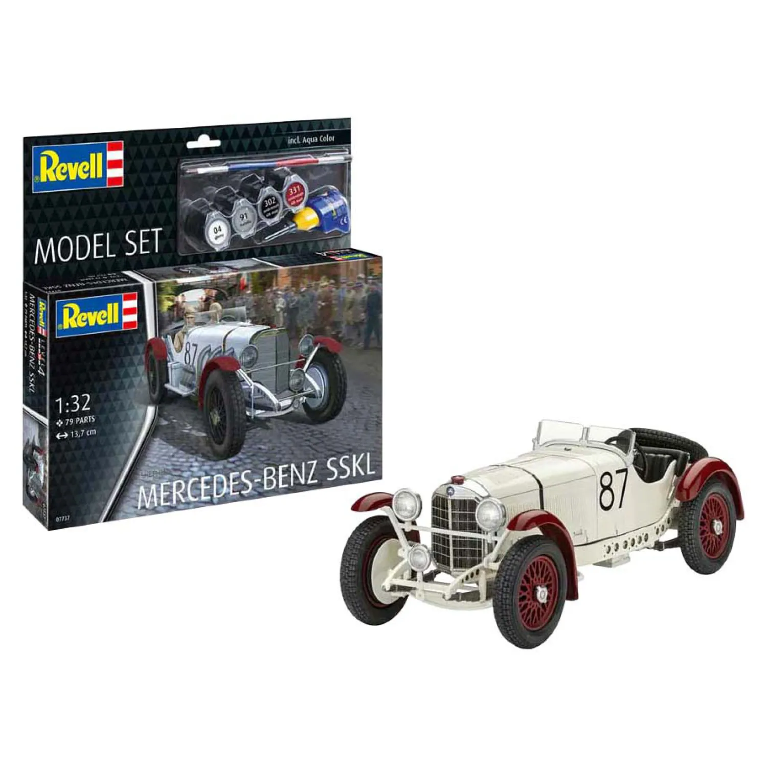 Modelbouwpakket - Mercedes-Benz SSKL 1:32 - 79dlg.-Revell Outlet