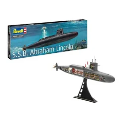 Revell Modelbouwpakket - S.S.B. Abraham Lincoln 1:253 - 158dlg. Best